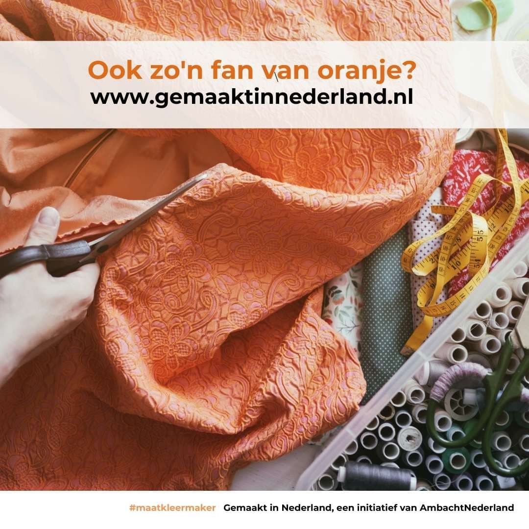 Maatkleermakers maken het! | www.gemaaktinnederland.nl
