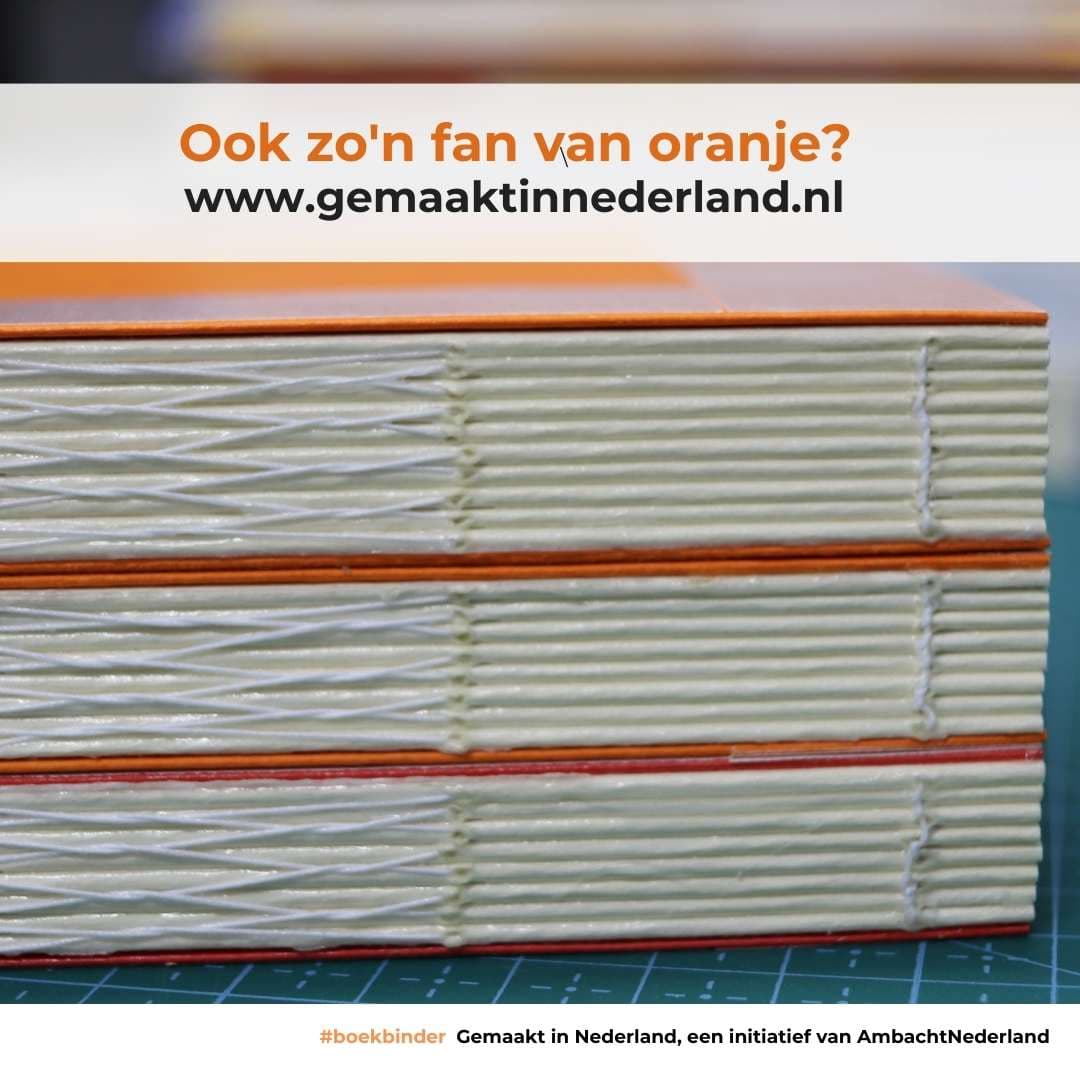 Boekbinders maken het! | www.gemaaktinnederland.nl