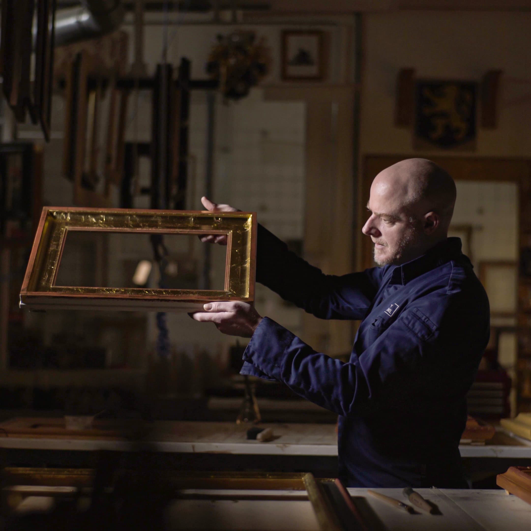 Profiel foto Sander van Boekel | BOSELIE van BOEKEL Lijstenmakerij en restauratieatelier
