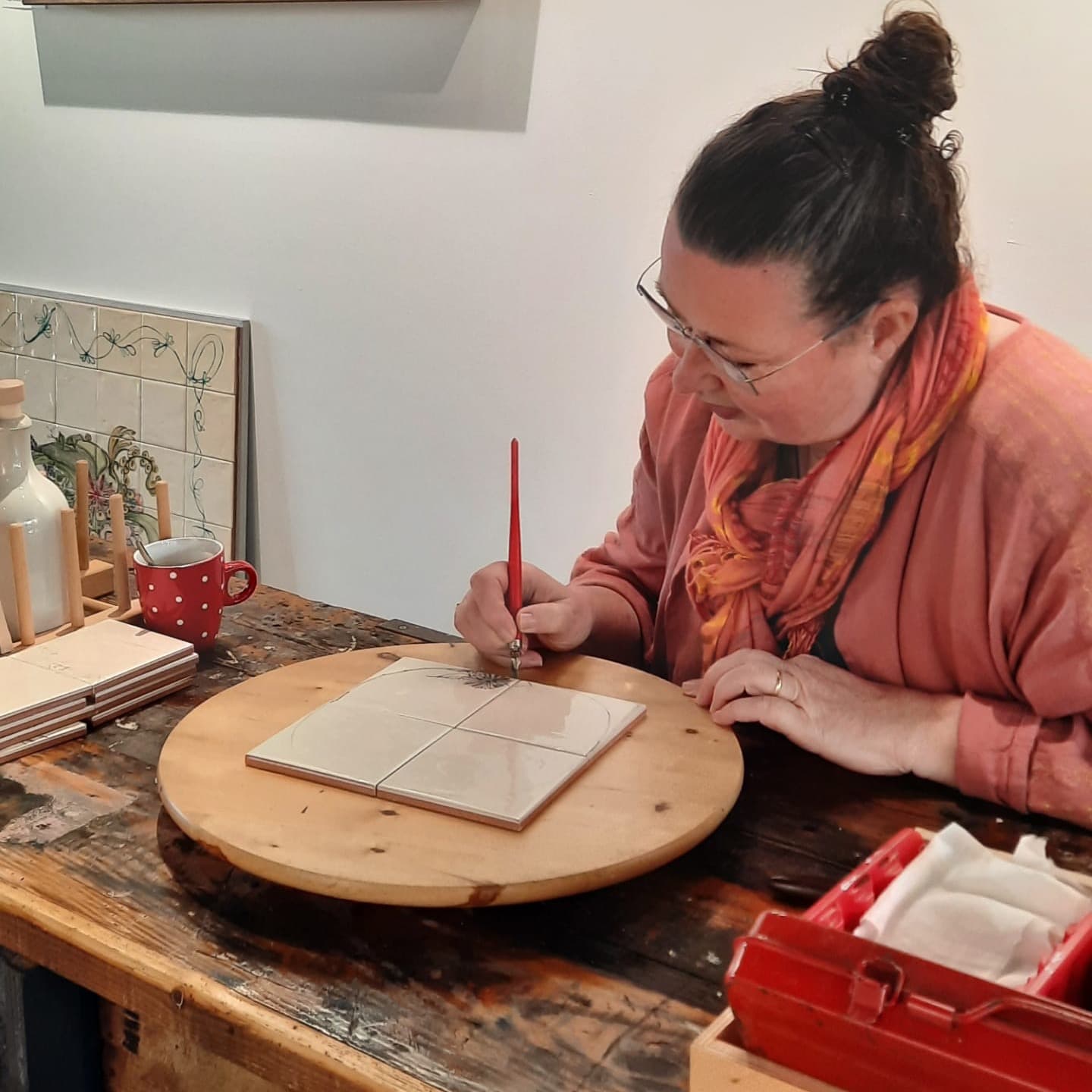 Profiel foto Rianne van Duivenbode | Kunstwerkplaats Art-co